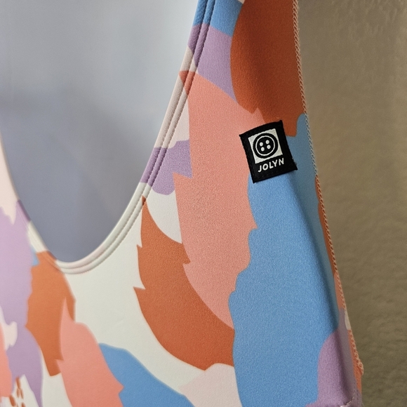 Jolyn x Eryn Krouse Leilani One Piece Surf Swimsuit Size S Open Back UPF 50+ - Picture 7 of 12